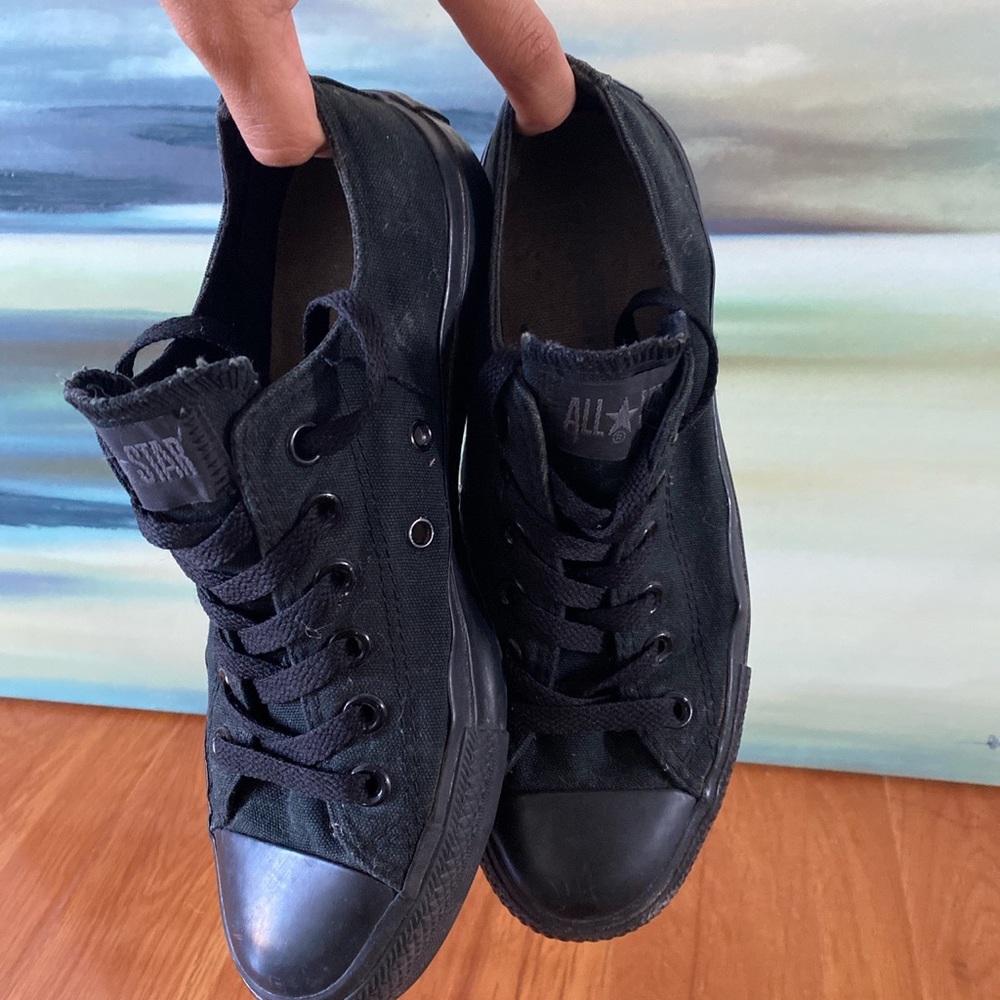 Chuck Taylors All stars unisex black monochrome